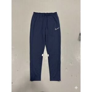 Nike Dri-FIT Academy Soccer Training Pants Navy Blue Mens Size Large Tapered